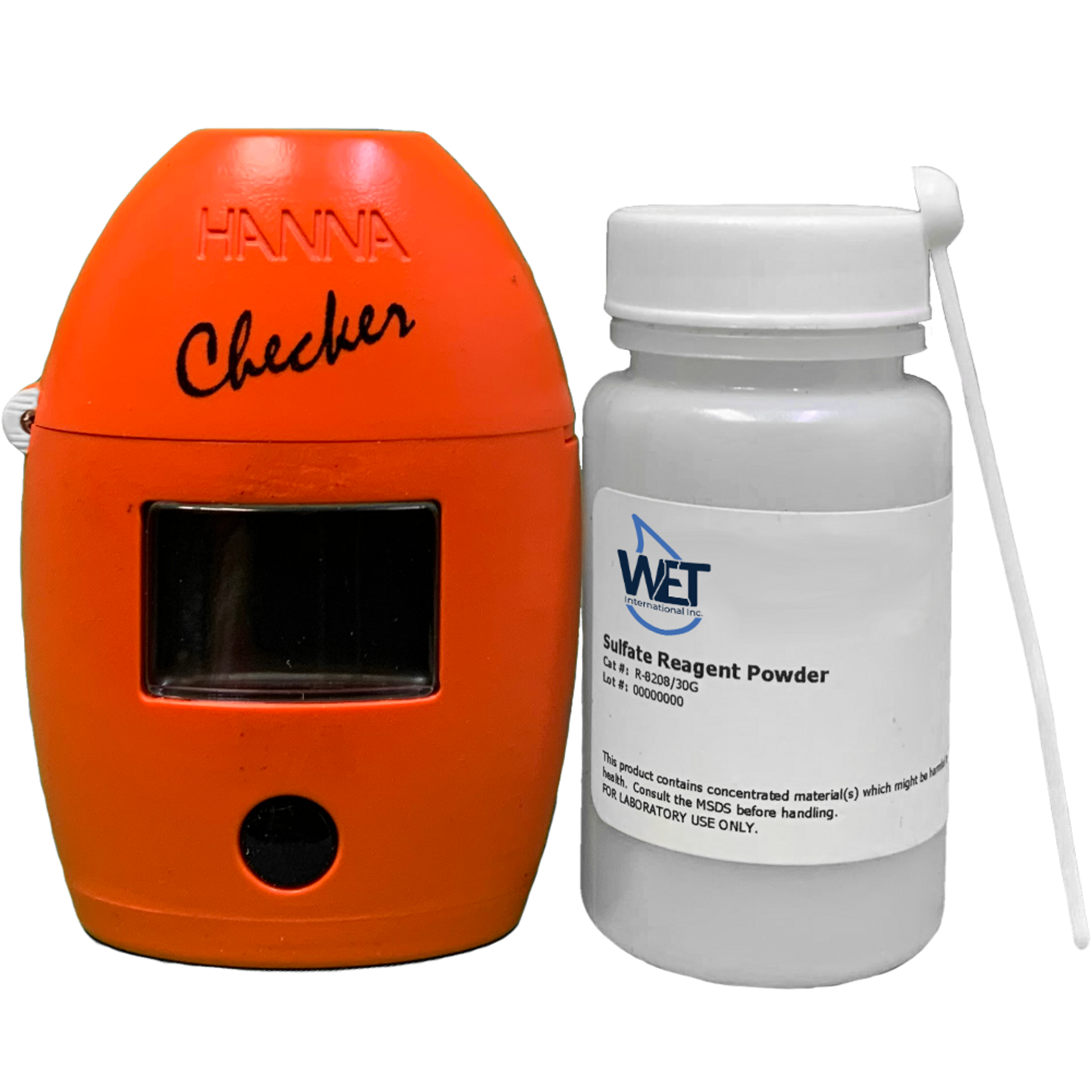 Sulfate Test Kit, Colorimetric, w/ electronic colorimeter, in plastic