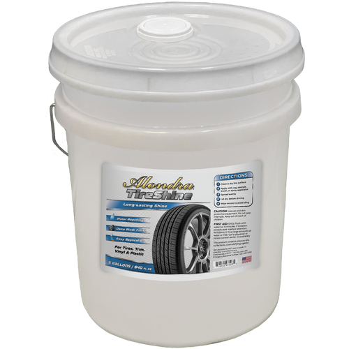 Alondra tire shine long lasting glossy finish 5 gallon