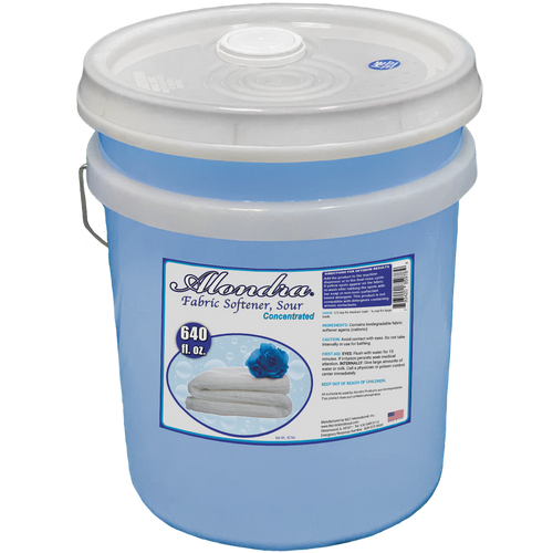 Alondra sour fabric softener baby powder scent 5 gallon HE compatible