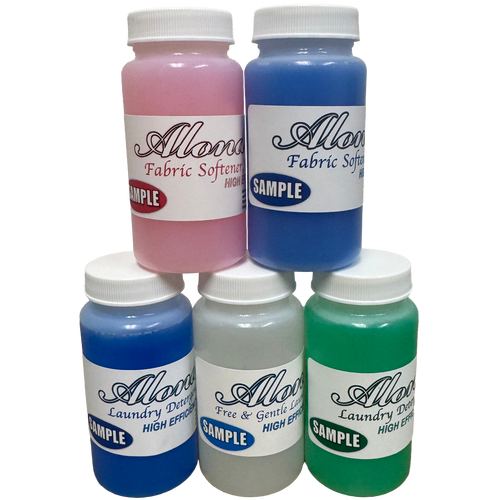 Alondra Laundry Sample Pack, Detergent & Fabric Softener Trial Kit