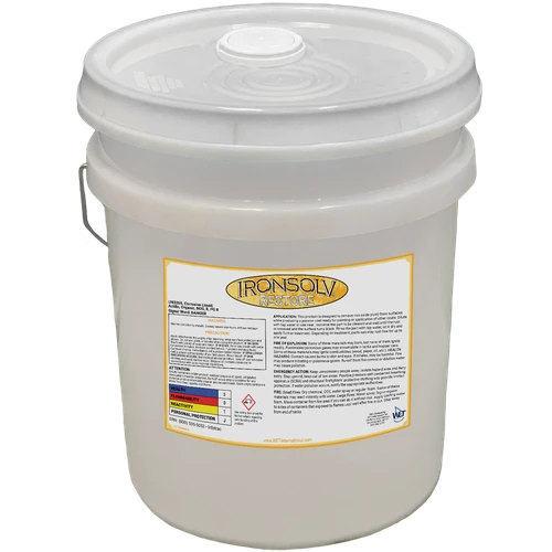 IronSolv Restore iron deposit descaler and metal oxide remover
