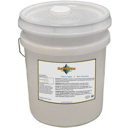 ResinClean resin cleaner for cation exchange resins 45 lb pail