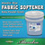 Alondra Blue Fabric Softener large 5-gallon container with baby powder scent and tagline ??Softness You??ll Know. Comfort You??ll Love.??