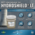 HydroShield LT corrosion inhibitor product container from WET International designed for cooling tower lay-up and open loop system corrosion protection.