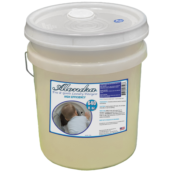Alondra Free & Gentle Hypoallergenic Laundry Detergent – 5 Gallon Bucket