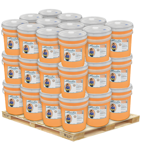 Alondra Hand Dish Detergent, Grease-Cutting Formula, Pallet of 36 x 5 Gallon Buckets