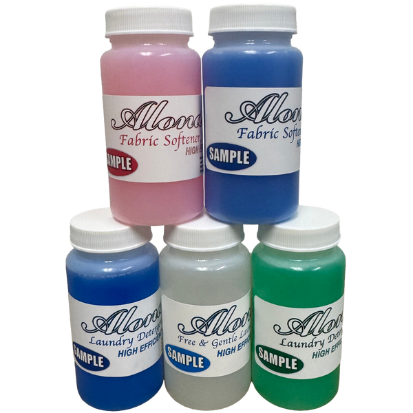 Alondra Laundry Sample Pack, Detergent & Fabric Softener Trial Kit