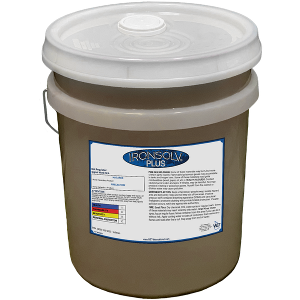 IronSolv Plus iron oxide remover and multi-metal system cleaner