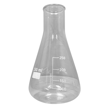 Erlenmeyer Flask 250 ml including stopper (WC)