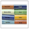 mexican trim tile terracotta, blue, yellow, white, green, brown, cobalt mud bullnose color options