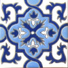 mexican relief tile luciana