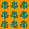 Mexican Tile Desert Sun Cactus 3x3 grid preview