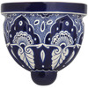 Set of 2 Indigo Reverie Talavera Sconce