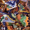 Colorful patterned Talavera tile fragments for walls, tabletops, patios, and crafts