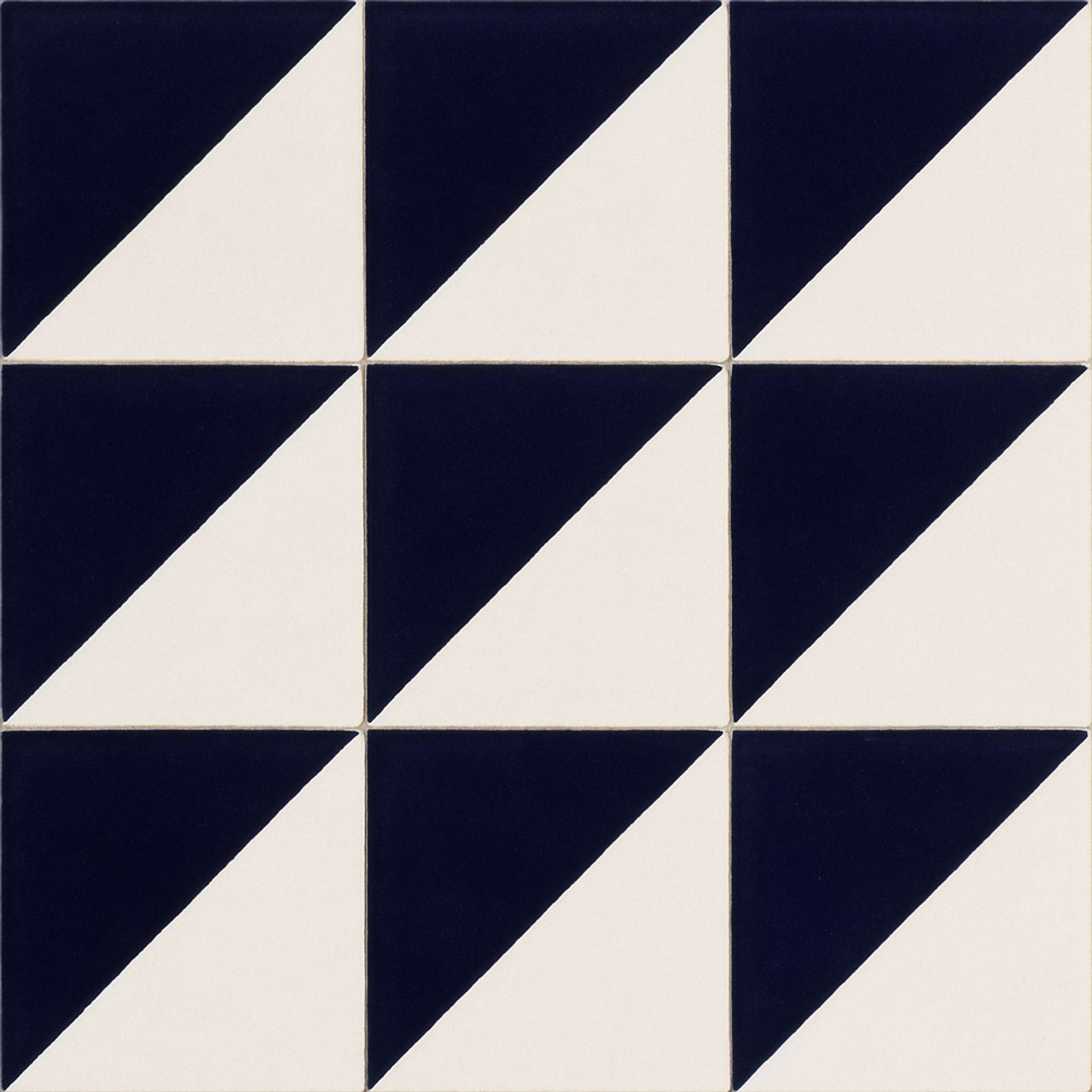 White and cobalt diagonal talavera tile preview with nine tiles put together White and cobalt diagonal talavera tile preview with nine tiles put together