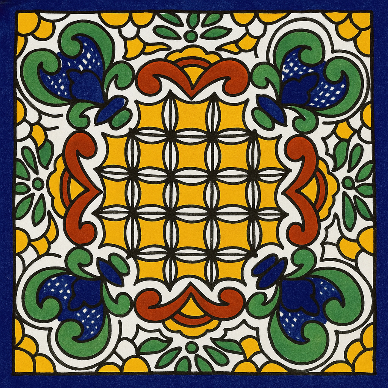 Mexican Tile Tehuacán