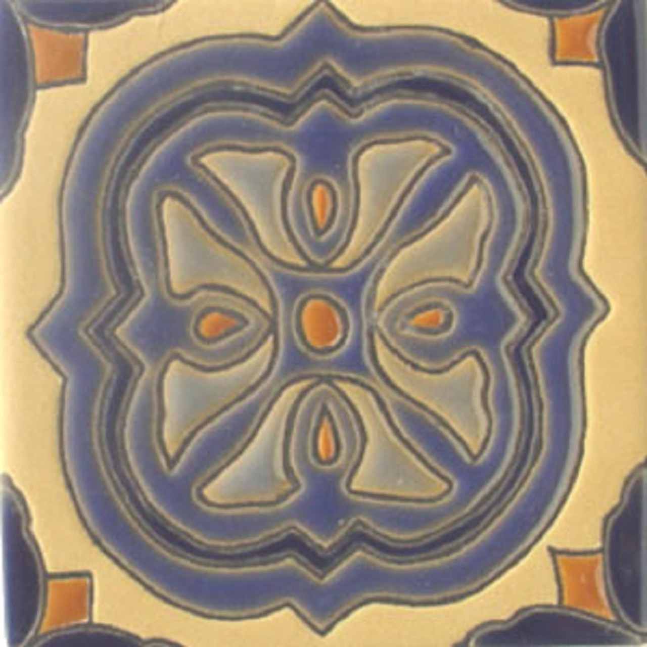 mexican relief tile viviana