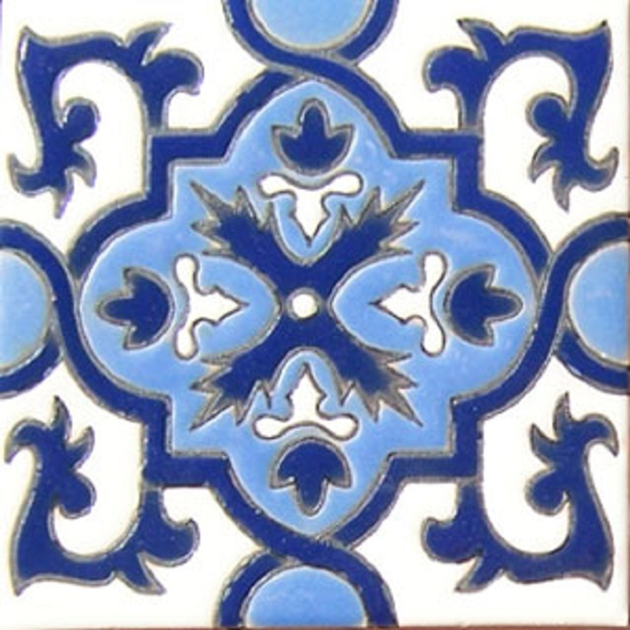 mexican relief tile luciana