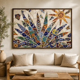 From Fragments to Art: The Decorative Potential of Broken Mexican Talavera Tiles