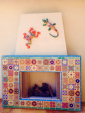 Mexican High Relief Tiles: Fireplaces and Backsplashes Mexican High Relief Tiles: Fireplaces and Backsplashes