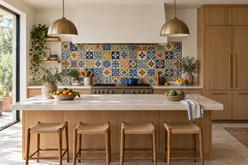 Mexican Pattern Tiles for Modern Kitchen Focal Points