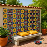 Pattern Tile Ideas for Kitchens, Bathrooms, Patios & Fireplaces