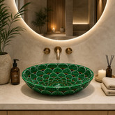 Luxury Bathrooms with Soul: Why Designers Love Talavera Vessel Sinks
