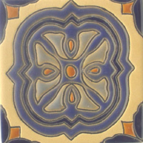 mexican relief tile viviana