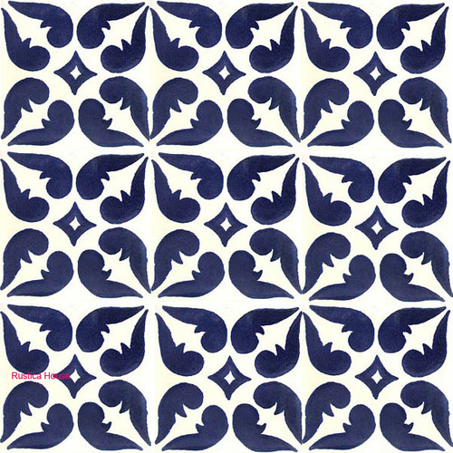 mexican tile ixtapaluca blue and white