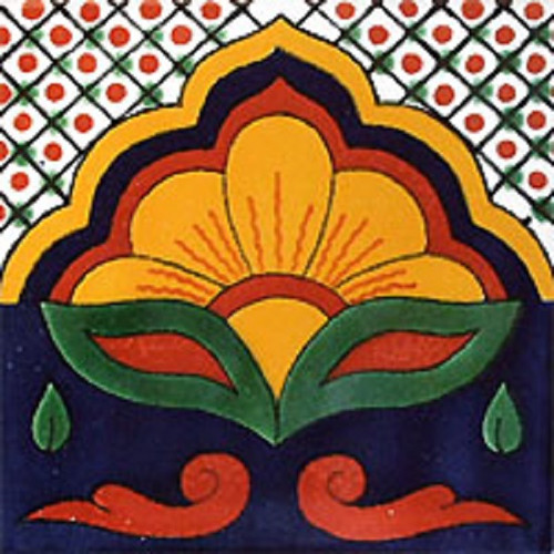 mexican tile border ximena