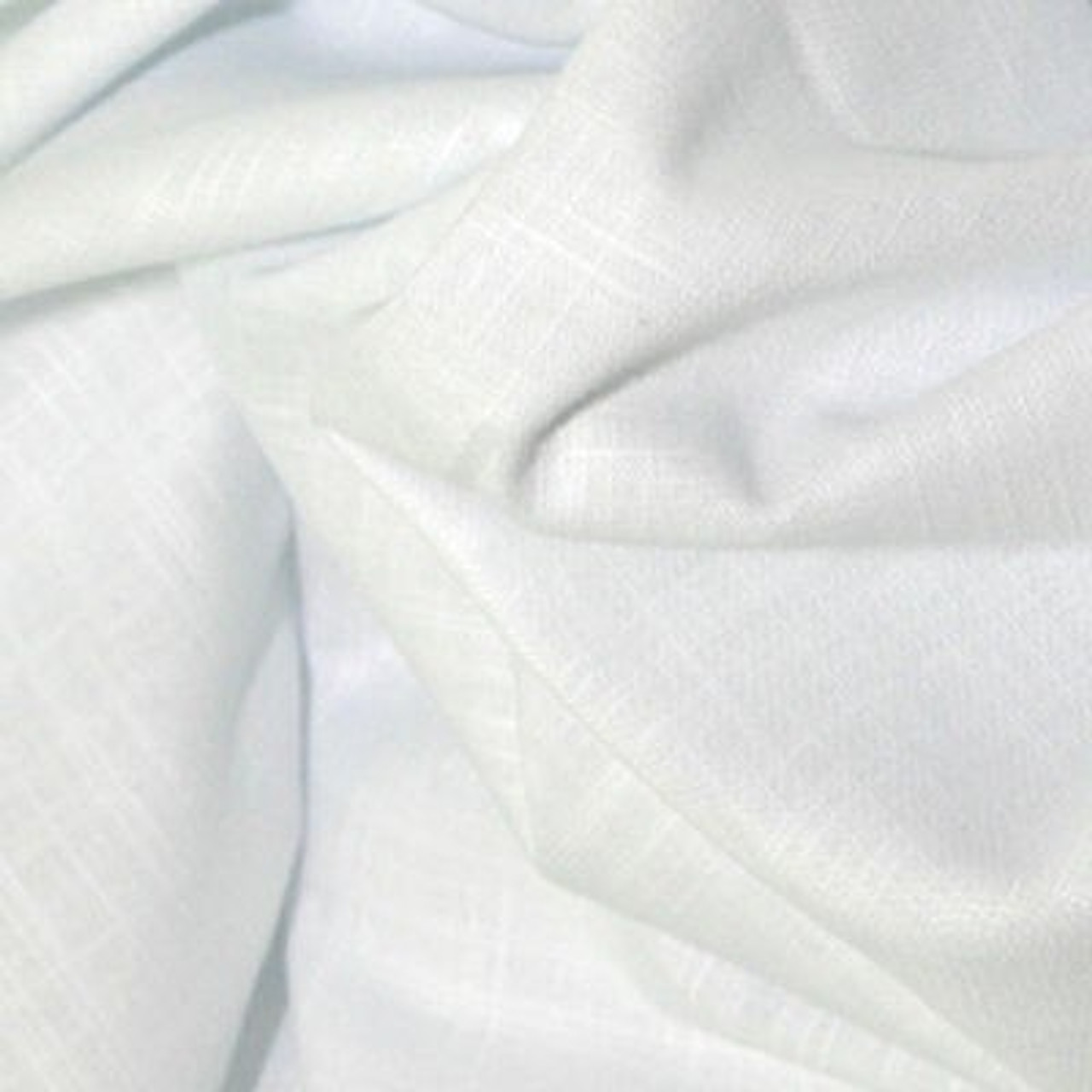 Cotton Rich Linen Look Sparkle, Off White