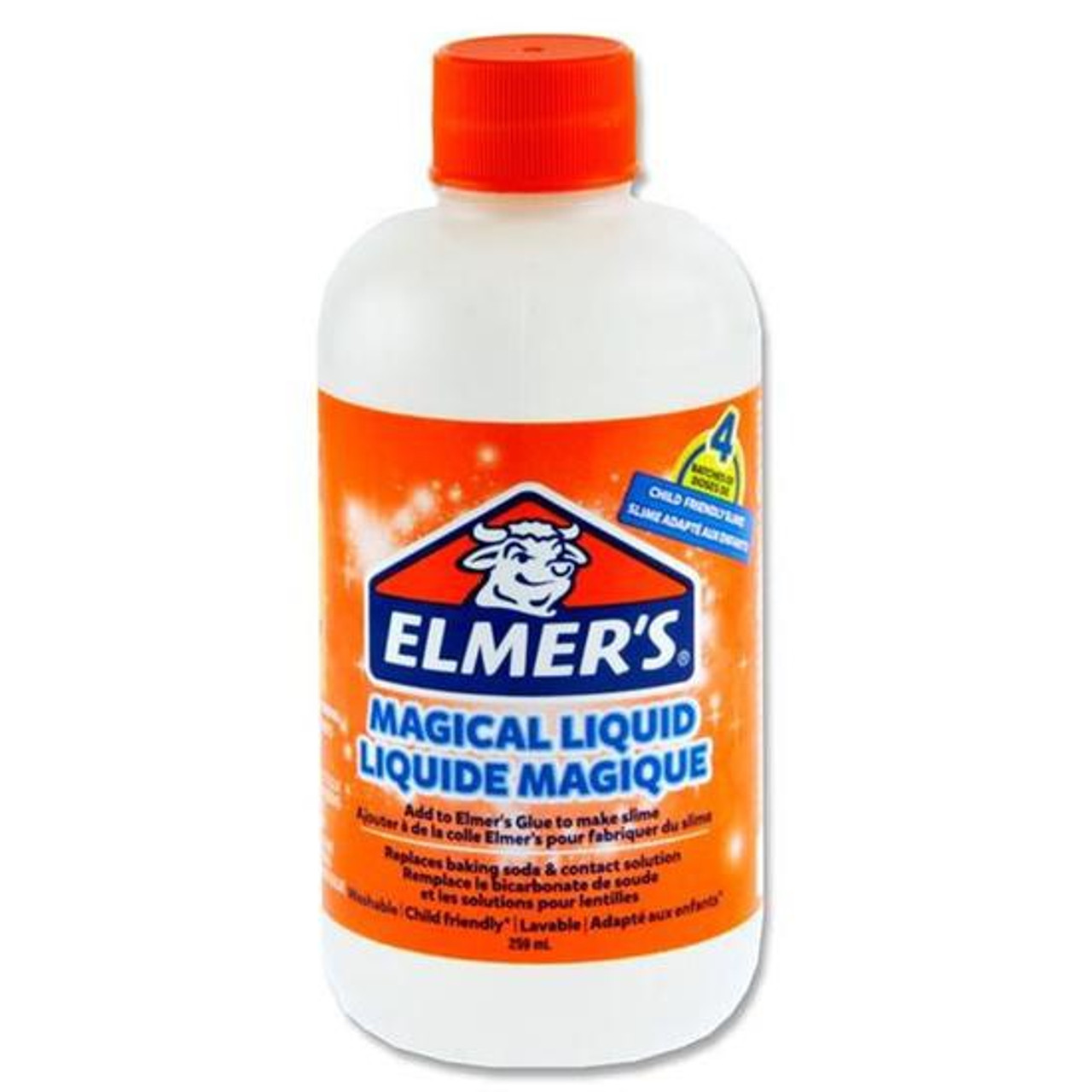  Elmer's Glue Slime Magical Liquid Solution, 259 mL Bottle (Up  to 4 Batches), Washable & Kid Friendly