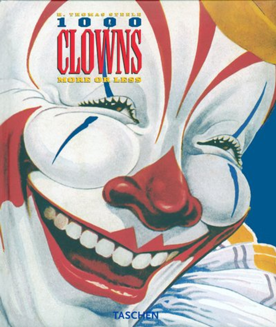 洋書 ピエロの洋書 サーカス 道化師 大道芸 1000 CLOWNS - アート