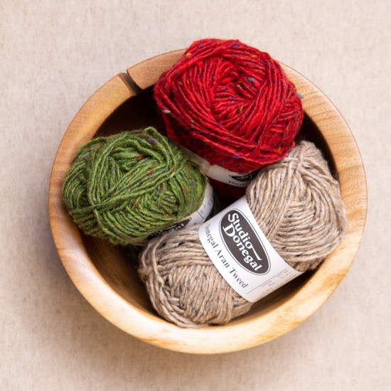 Studio Donegal Merino Twill Scarf Studio Donegal 『Tweed Muffler』