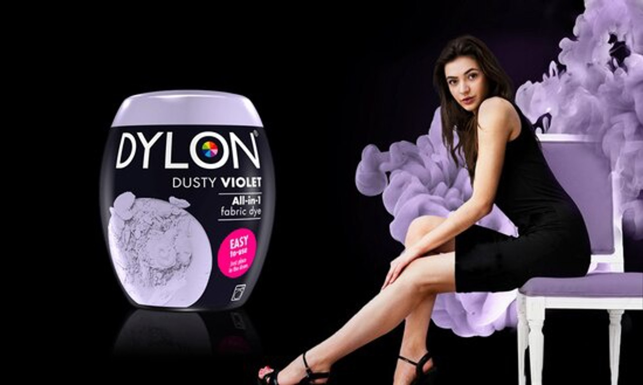 Dylon Fabric Dye, Dusty Violet- 350g – Lincraft New Zealand