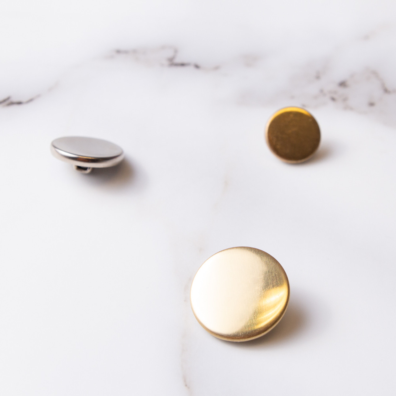 Shank button – Gold glitter – Ink - Lise Tailor