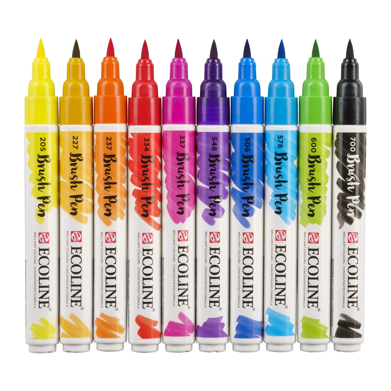 Ecoline - Brush Pens (10pcs) - Primary