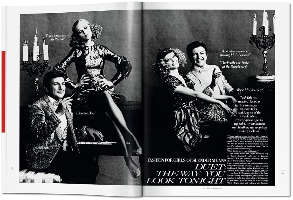 アート・デザイン・音楽 Helmut Newton Pages from the Glossies Pages from the Glossies | Taschen | Vibes & Scribes