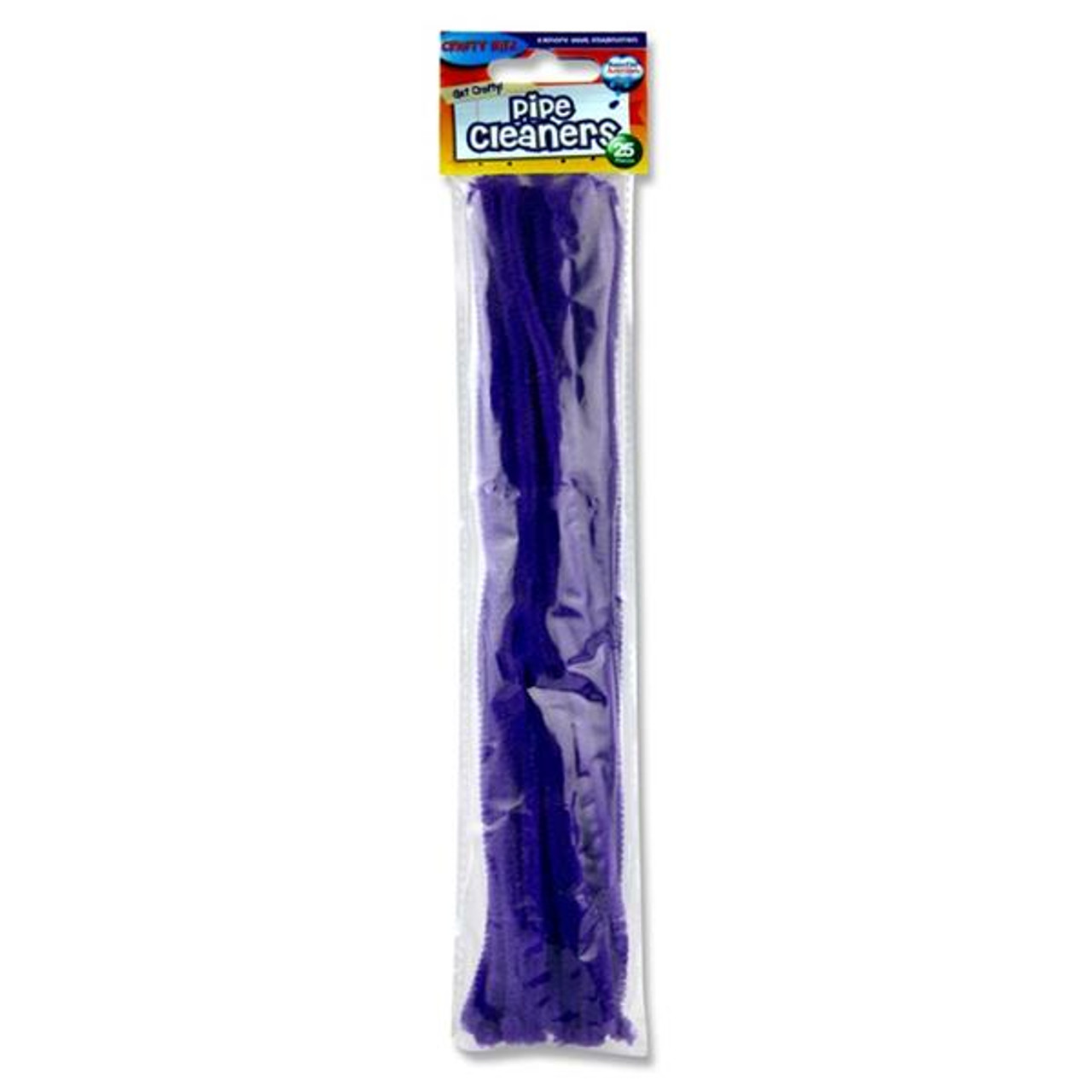 12 Pipe Cleaners (25pk) - Purple - Vibes & Scribes