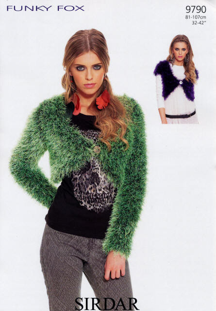 Bolero's in Sirdar Funky Fox (9790) Vibes Scribes