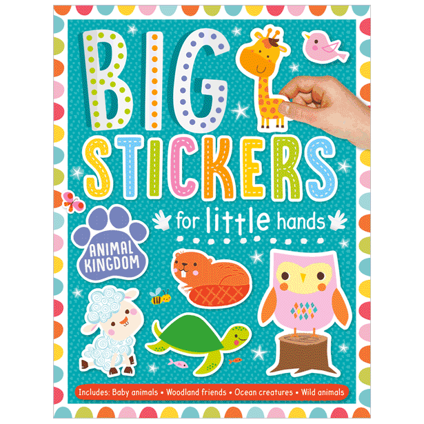 Big Stickers for Little Hands Animal Kingdom by Amy Boxshall Vibes