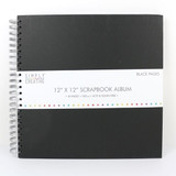 12" x 12" Scrapbook Album (40pgs) - Black
