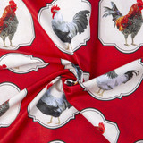 Cock-a-Doodle-Doo - 100% Cotton - PER PANEL