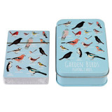 Playing Cards in a Tin - Garden Birds