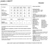 Sweater in James C Brett Marble Chunky (JB370)