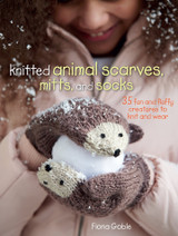 Knitted Animal Scarves, Mitts and Socks by Fiona Goble