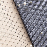 Pearl Veiling (23cm) - Per ½ Metre