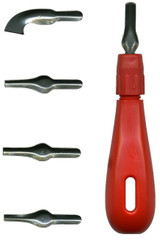 Lino Cutters & Handle (5pcs)