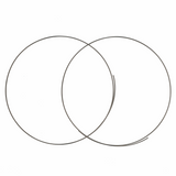 Memory Wire Ring (2pk) - 12cm