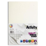 A4 Activity Card (50pk) - White